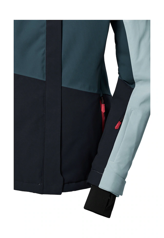 Killtec Skijacke »KSW 67 WMN SKI JCKT« Damen Skijacke: wasserdicht, atmungsaktiv, abnehmbare Kapuze