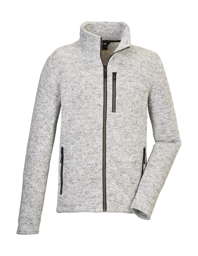 G.I.G.A. DX by killtec Fleecejacke »GW 55 MN KNTFLC JCKT« Zeitlose Strickfleecejacke, Taschen mit Zipper