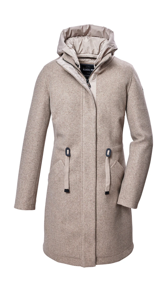G.I.G.A. DX by killtec Parka »GW 46 WMN PRK« Vielseitiger Damen Parka, 2-Wege-Reißverschluss, abnehmbare Kapuze