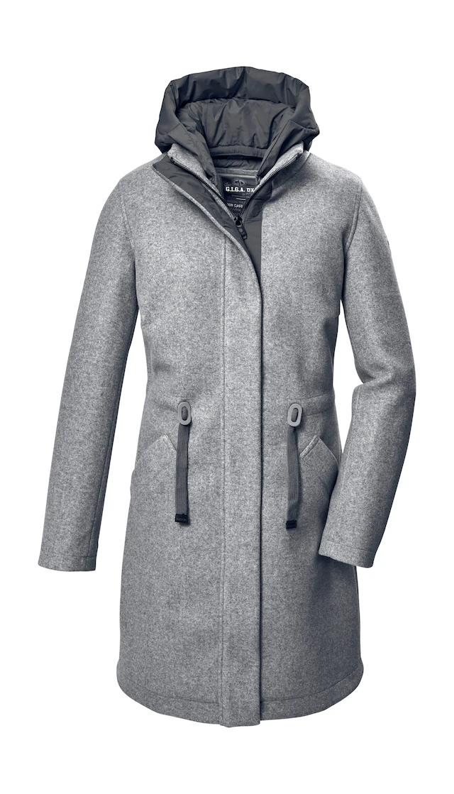 G.I.G.A. DX by killtec Parka »GW 46 WMN PRK« Vielseitiger Damen Parka, 2-Wege-Reißverschluss, abnehmbare Kapuze