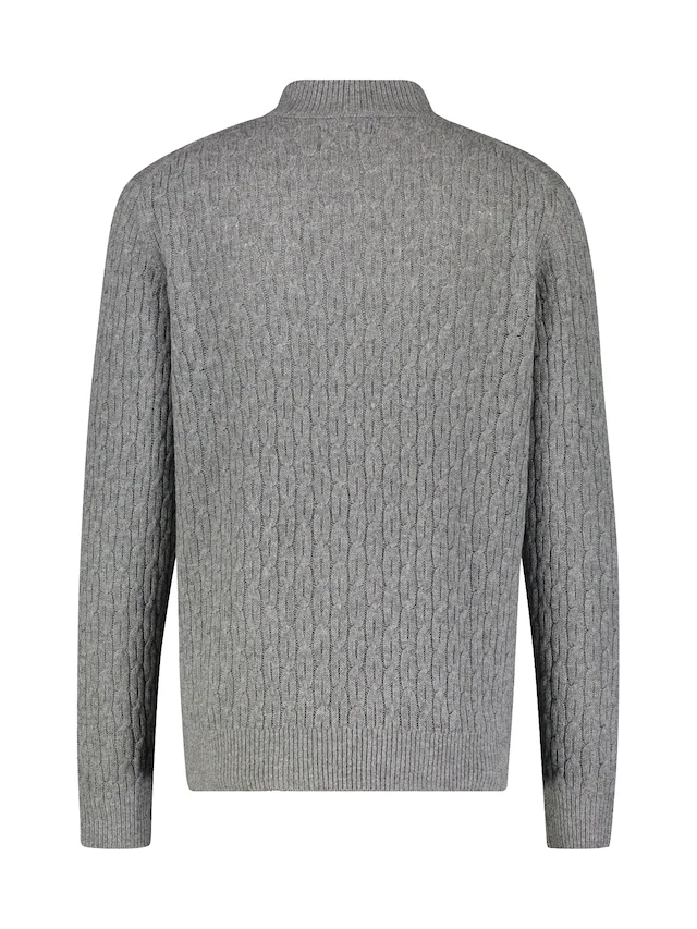 LERROS Strickpullover »Cable-Strickpullover mit Turtleneck«