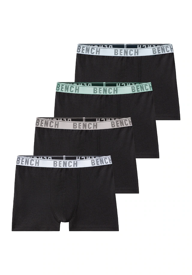 Bench. Boxer »Boxershorts für Jungen« Packung, 4 Stk. mit Logo-Webbund