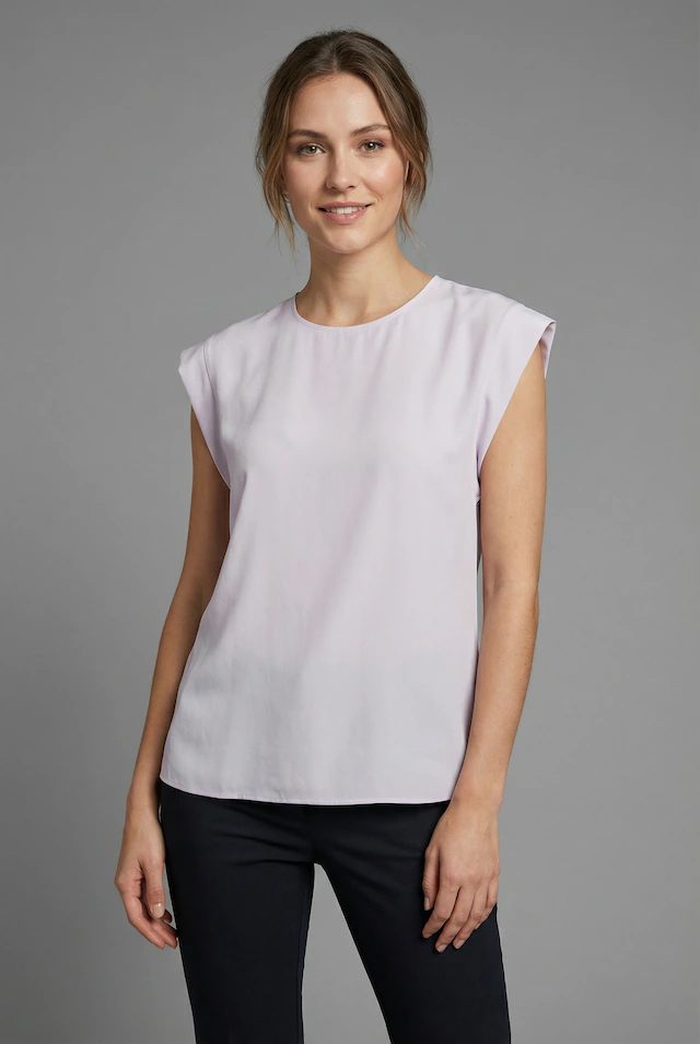 BOSS ORANGE Shirtbluse »Irnette Premium Damenmode« mit Ärmelaufschlag