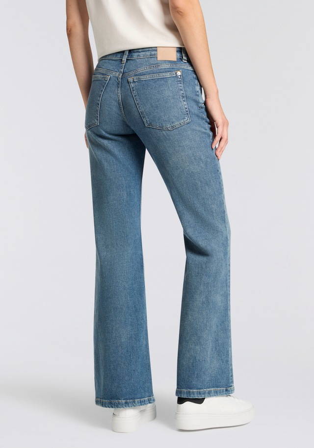 BOSS ORANGE Bootcut-Jeans »SOFT BOOTCUT LR Premium Damenmode« Low Rise