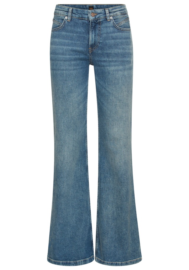 BOSS ORANGE Bootcut-Jeans »SOFT BOOTCUT LR Premium Damenmode« Low Rise