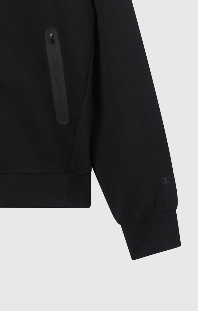 Champion Kapuzensweatjacke Langarm-Ausführung, aus Polyester, Baumwolle und Elasthan