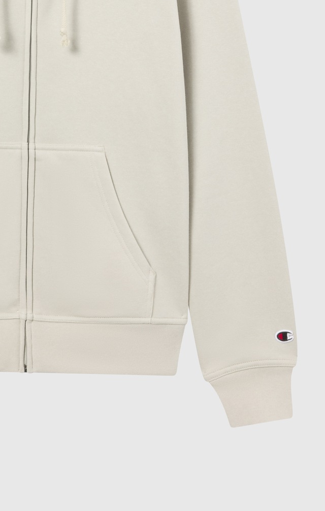 Champion Kapuzensweatjacke aus Baumwolle und Polyester, erhältlich in den Größen S bis XXL