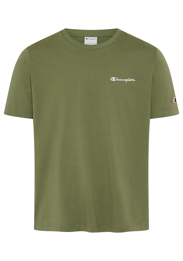 Champion T-Shirt »ICONS CONTRAST SS Tee« Kurzarm, mit Rundhalsausschnitt, aus Baumwolle, sportlicher Schnitt