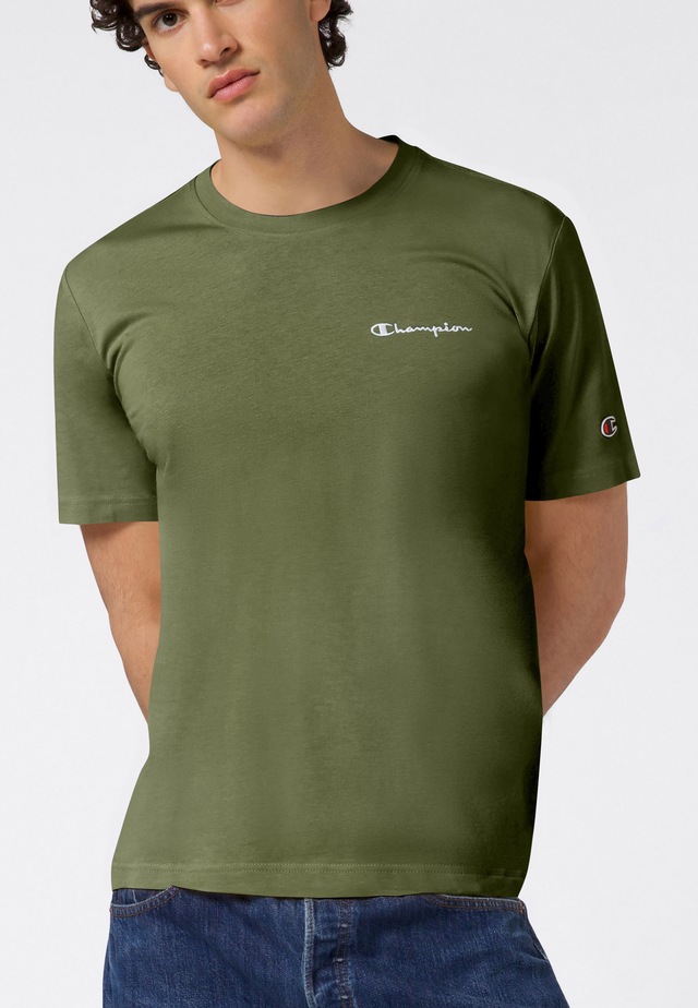 Champion T-Shirt »ICONS CONTRAST SS Tee« Kurzarm, mit Rundhalsausschnitt, aus Baumwolle, sportlicher Schnitt