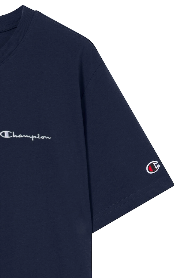 Champion T-Shirt »ICONS CONTRAST SS Tee« Kurzarm, mit Rundhalsausschnitt, aus Baumwolle, sportlicher Schnitt