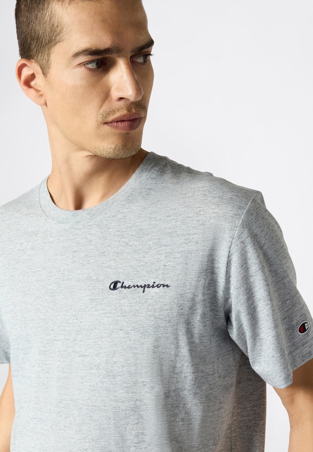 Champion T-Shirt »ICONS CONTRAST SS Tee« Kurzarm, mit Rundhalsausschnitt, aus Baumwolle, sportlicher Schnitt