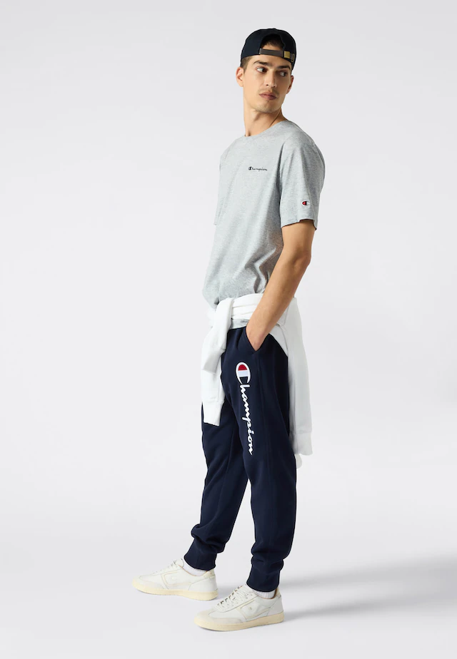 Champion T-Shirt »ICONS CONTRAST SS Tee« Kurzarm, mit Rundhalsausschnitt, aus Baumwolle, sportlicher Schnitt