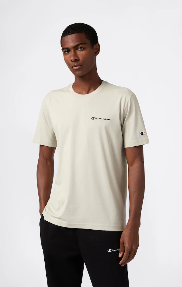 Champion T-Shirt »ICONS CONTRAST SS Tee« Kurzarm, mit Rundhalsausschnitt, aus Baumwolle, sportlicher Schnitt