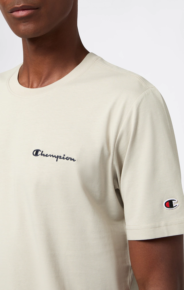 Champion T-Shirt »ICONS CONTRAST SS Tee« Kurzarm, mit Rundhalsausschnitt, aus Baumwolle, sportlicher Schnitt