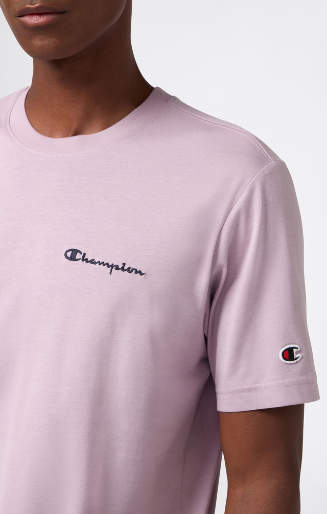 Champion T-Shirt »ICONS CONTRAST SS Tee« Kurzarm, mit Rundhalsausschnitt, aus Baumwolle, sportlicher Schnitt