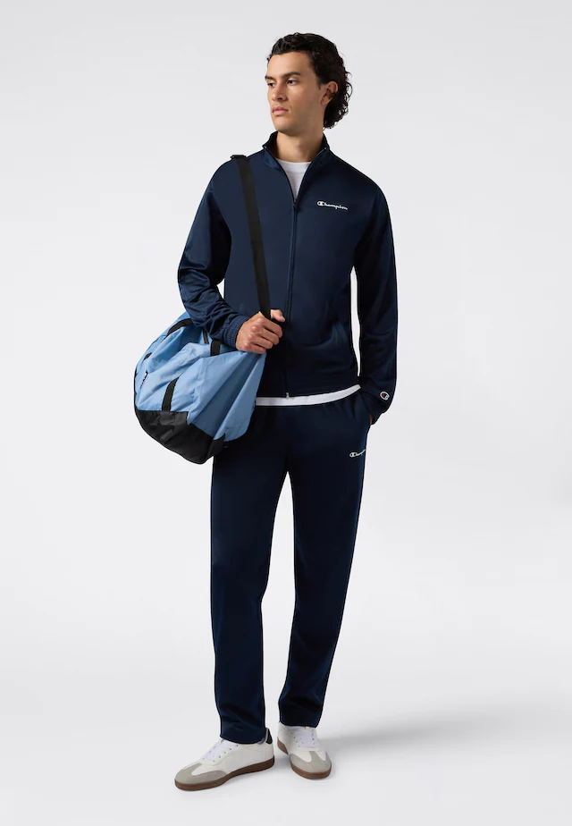 Champion Trainingsanzug »Tracksuit Small Logo« 2 Stk. zweiteiliges Set, mit Reißverschlusstaschen, aus Polyester