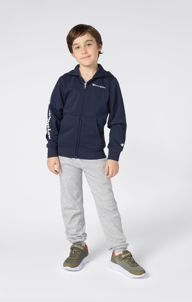 Champion Kapuzensweatjacke »ICONS CONTRAST Full Zip Hoodie« mit durchgehendem Reißverschluss, aus Baumwolle und Polyester