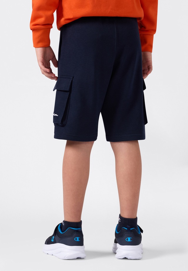 Champion Sweatshorts »ICONS Shorts« mit Logodruck, aus Baumwolle und Polyester, auch in großen Größen