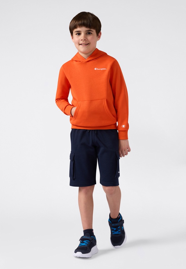 Champion Sweatshorts »ICONS Shorts« mit Logodruck, aus Baumwolle und Polyester, auch in großen Größen