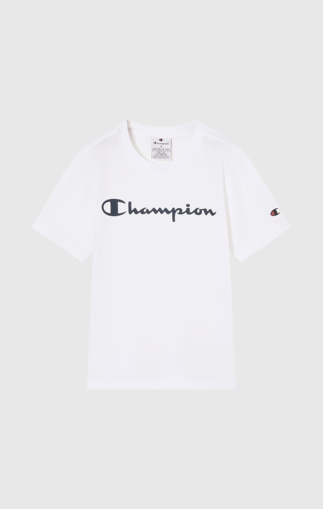 Champion T-Shirt »SPORTWEAR T-SHIRT Standard Fit« Kurzarm, für Kinder, aus Baumwolle, Standard Fit