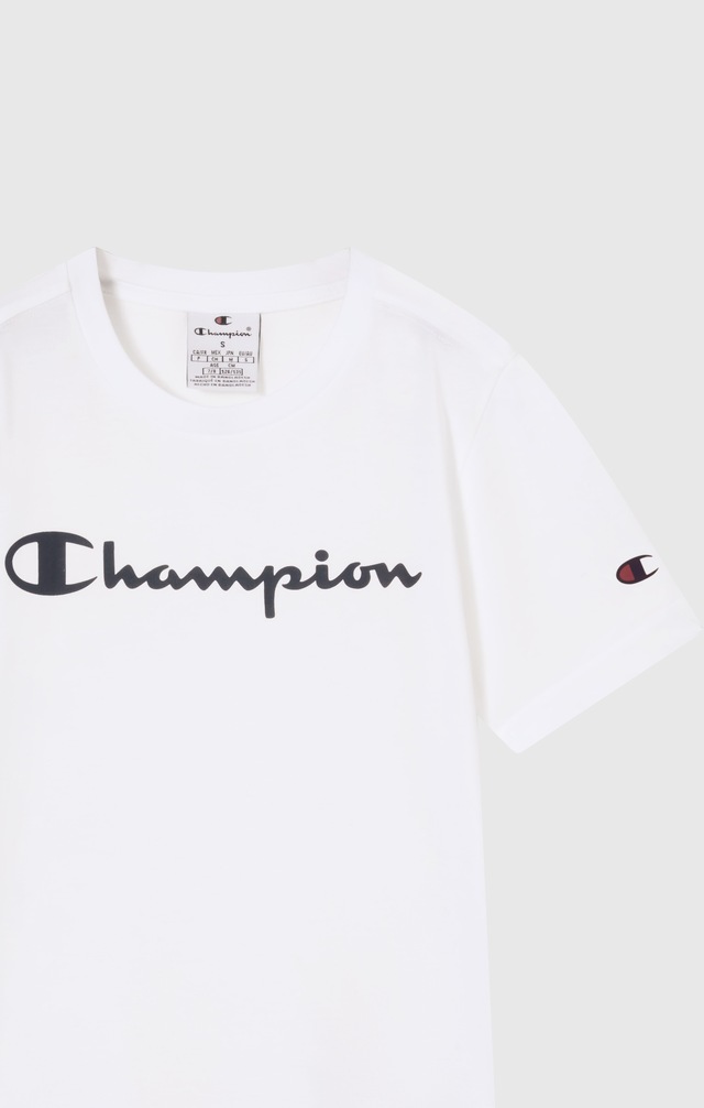 Champion T-Shirt »SPORTWEAR T-SHIRT Standard Fit« Kurzarm, für Kinder, aus Baumwolle, Standard Fit