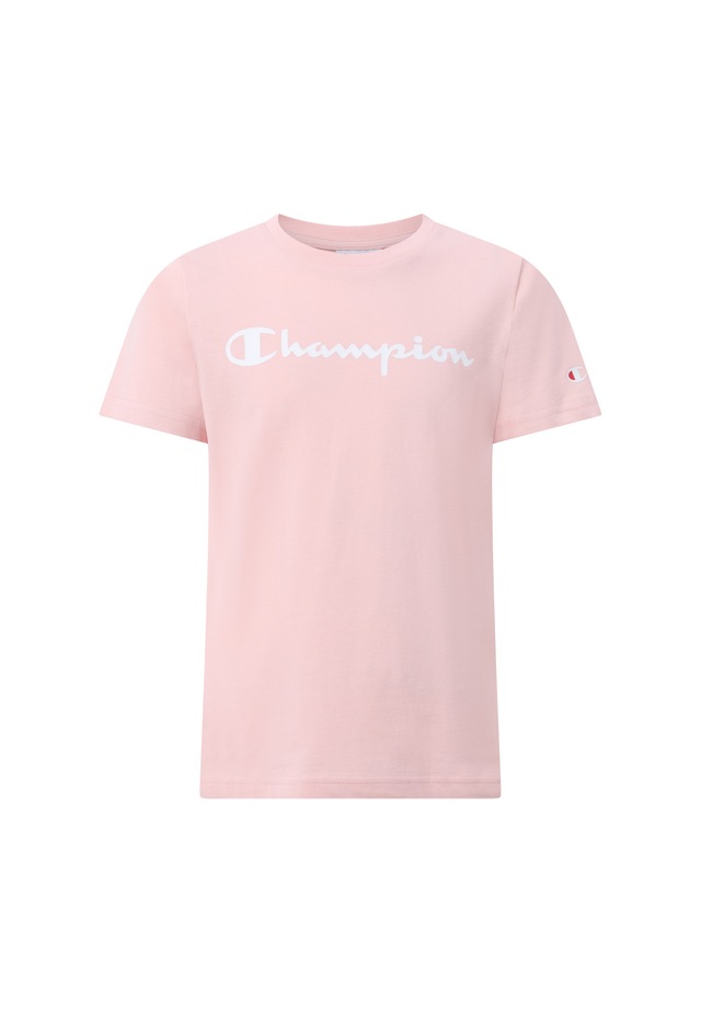 Champion T-Shirt »SPORTWEAR T-SHIRT Standard Fit« Kurzarm, für Kinder, aus Baumwolle, Standard Fit