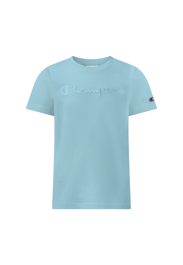 Champion T-Shirt »ICONS TONAL Crewneck T-Shirt with Large Logo« mit großem Logo, Kurzarm, aus Baumwolle