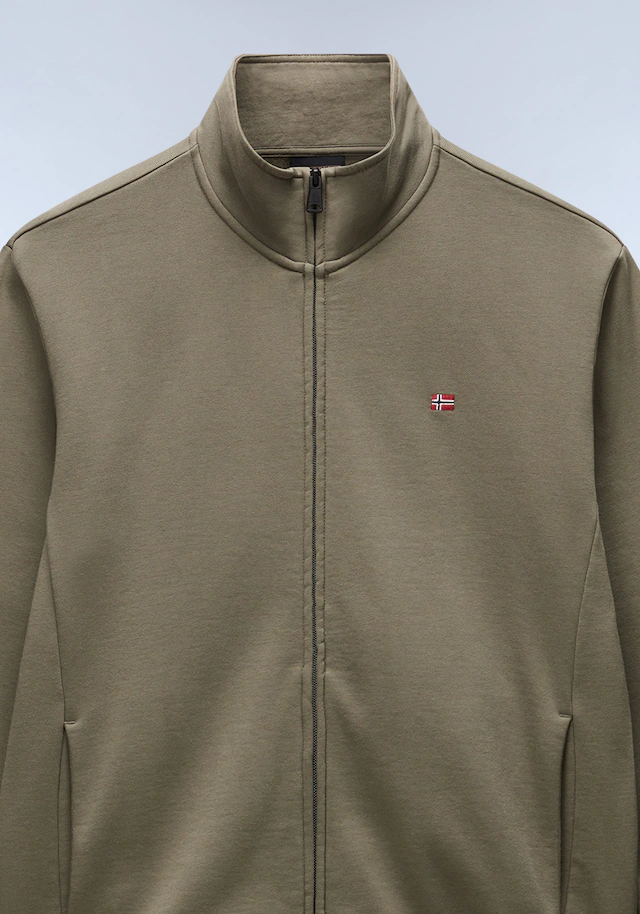 Napapijri Sweatjacke »BALIS FZ« mit durchgehendem Reißverschluss, Langarm-Ausführung