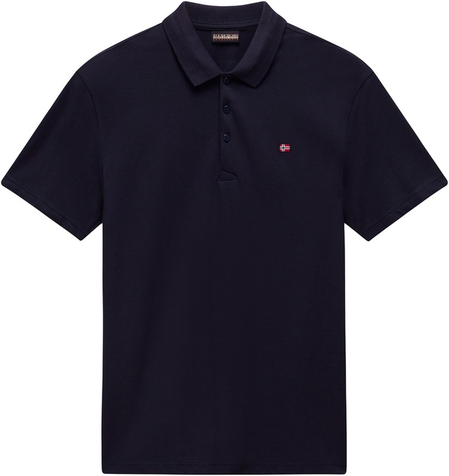 Napapijri Poloshirt »EALIS SS SUM« mit Polokragen, Kurzarm-Design, aus Baumwolle, hüftlange Schnittform
