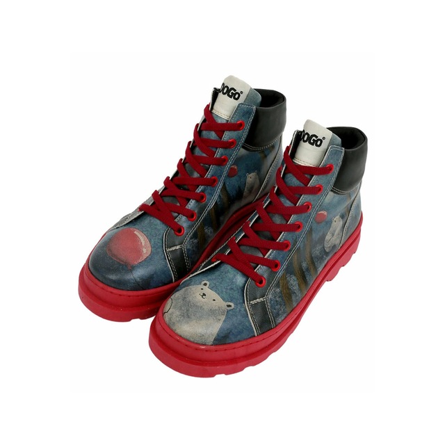 DOGO Winterboots »Adriana Rain Waters My Soul Damen Stiefeletten, Adriana Brick In« Handgefertigt