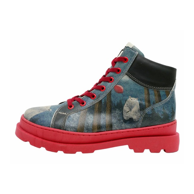 DOGO Winterboots »Adriana Rain Waters My Soul Damen Stiefeletten, Adriana Brick In« Handgefertigt
