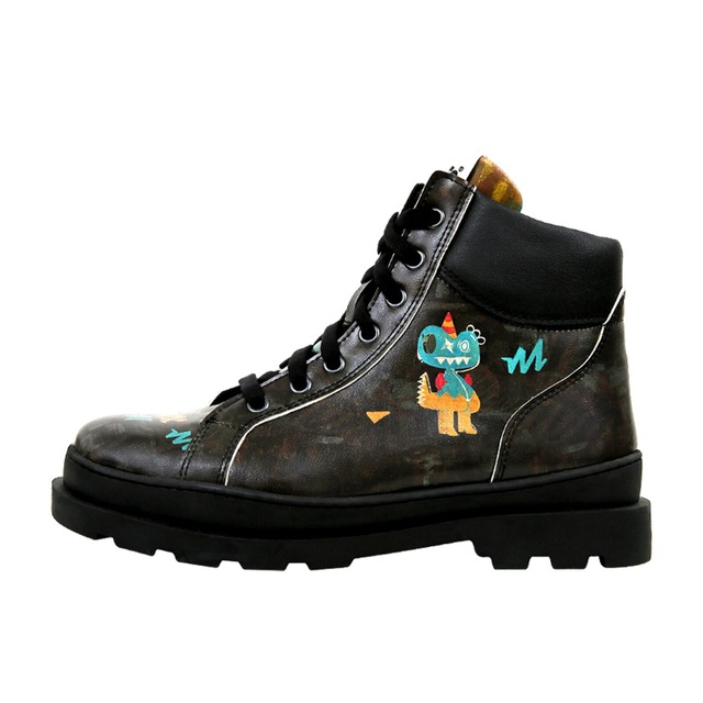 DOGO Winterboots »Adriana Rain Waters My Soul Damen Stiefeletten, Adriana Brick In« Handgefertigt