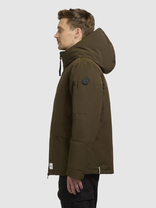 khujo Winterjacke »Gero-YM« mit Kapuze Warme Herren Outdoorjacke mit Kapuze