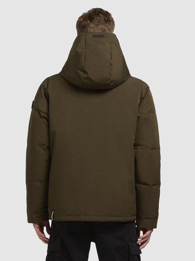 khujo Winterjacke »Gero-YM« mit Kapuze Warme Herren Outdoorjacke mit Kapuze