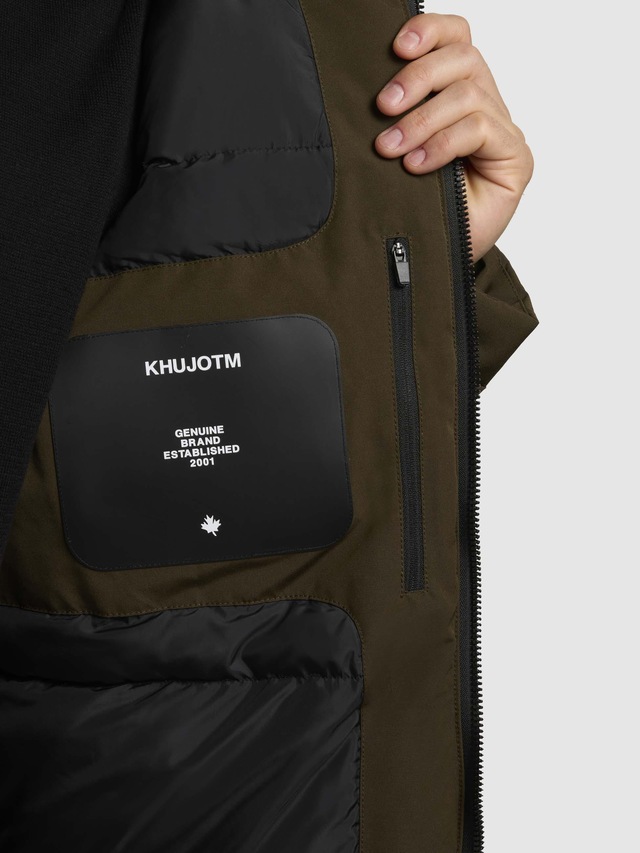 khujo Winterjacke »Gero-YM« mit Kapuze Warme Herren Outdoorjacke mit Kapuze