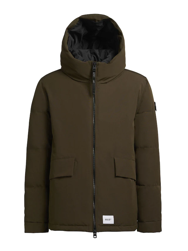 khujo Winterjacke »Gero-YM« mit Kapuze Warme Herren Outdoorjacke mit Kapuze