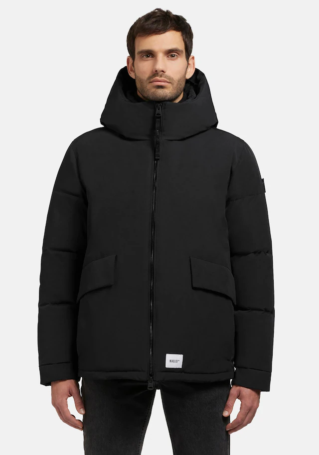 khujo Winterjacke »Gero-YM« mit Kapuze Warme Herren Outdoorjacke mit Kapuze