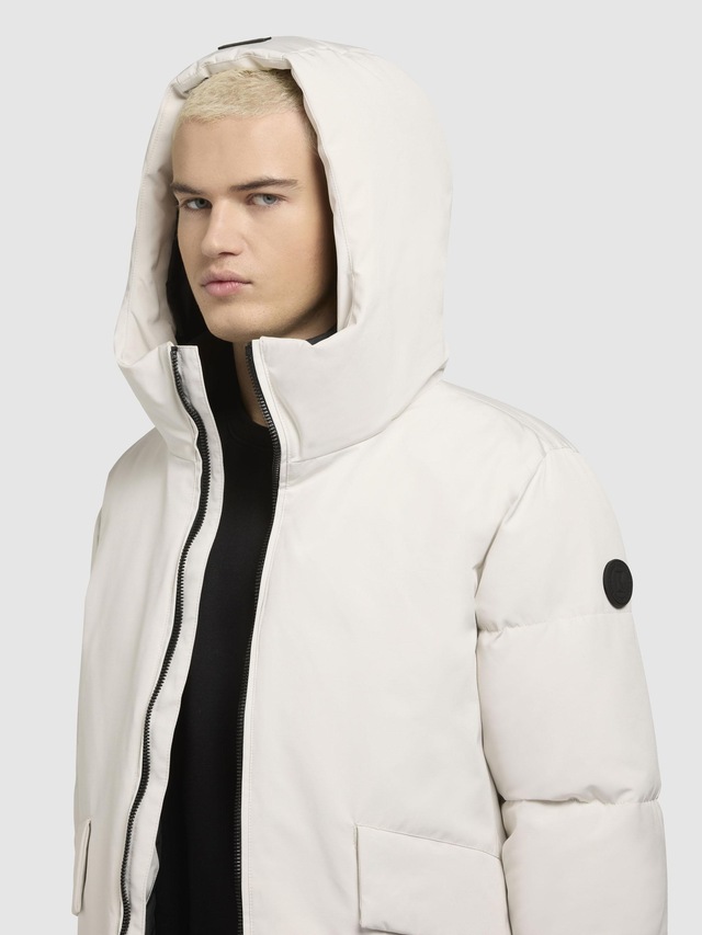 khujo Winterjacke »Gero-YM« mit Kapuze Warme Herren Outdoorjacke mit Kapuze