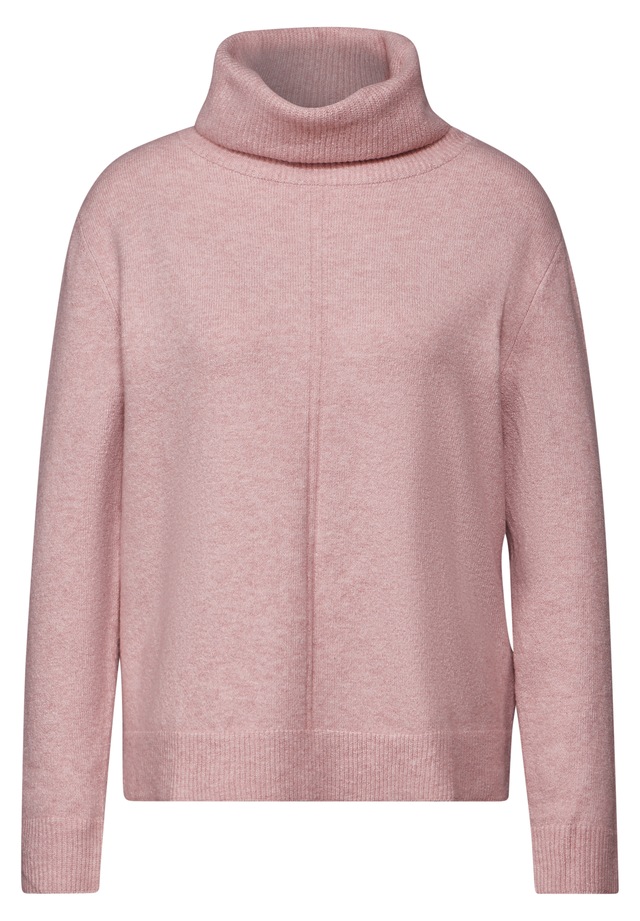 STREET ONE Rollkragenpullover im soften Baumwoll-Mix