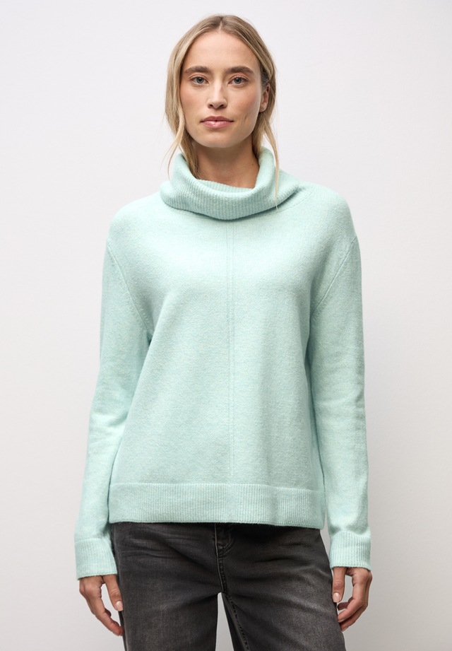 STREET ONE Rollkragenpullover im soften Baumwoll-Mix