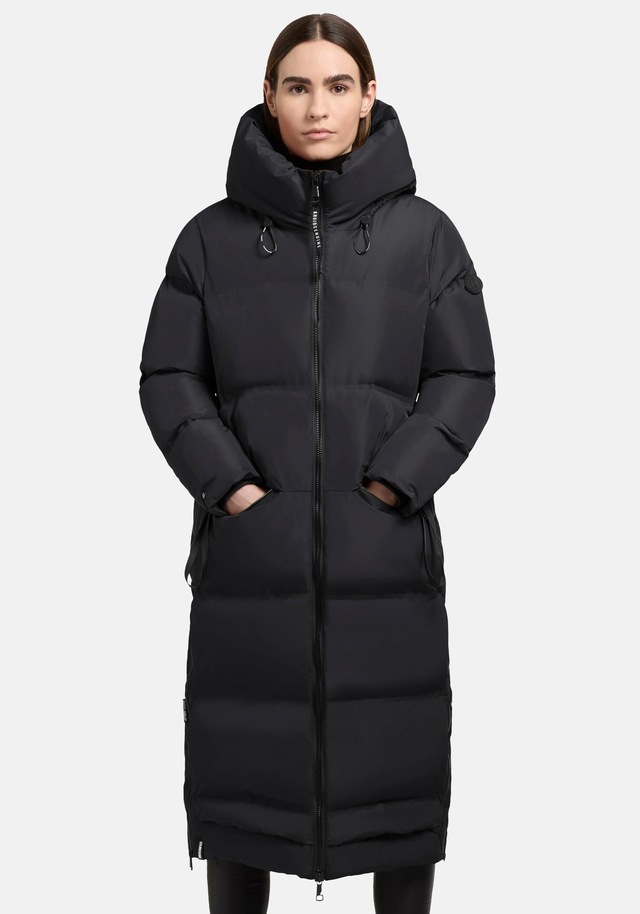 khujo Steppmantel »Aroma-YM« Gesteppter Damen Wintermantel mit hohen Gehschlitzen
