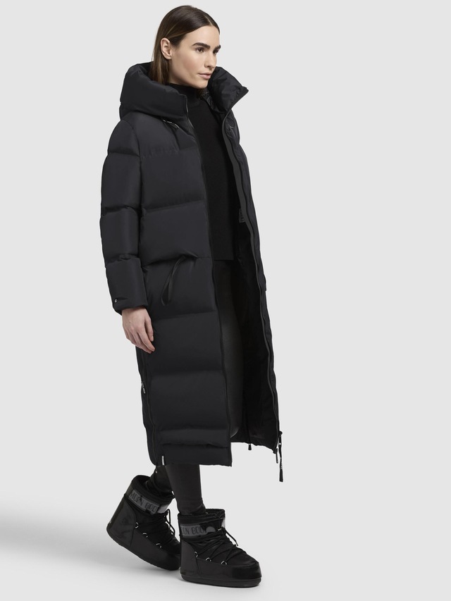 khujo Steppmantel »Aroma-YM« Gesteppter Damen Wintermantel mit hohen Gehschlitzen