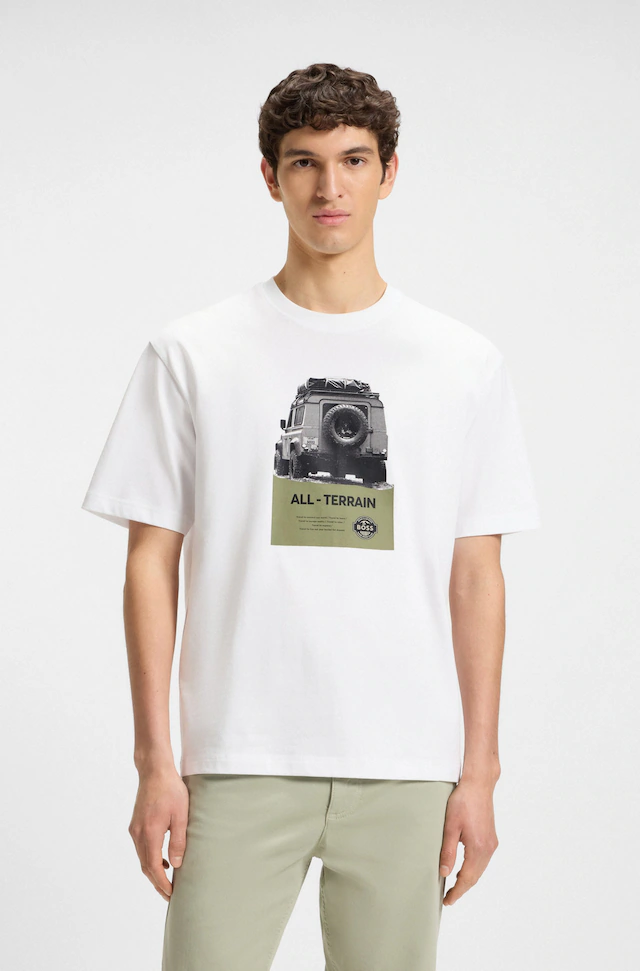 BOSS ORANGE T-Shirt »Te Wagon« mit coolem Fotodruck