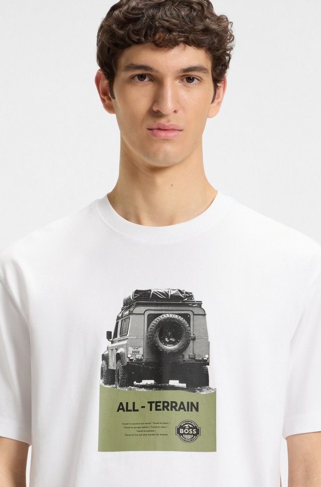 BOSS ORANGE T-Shirt »Te Wagon« mit coolem Fotodruck