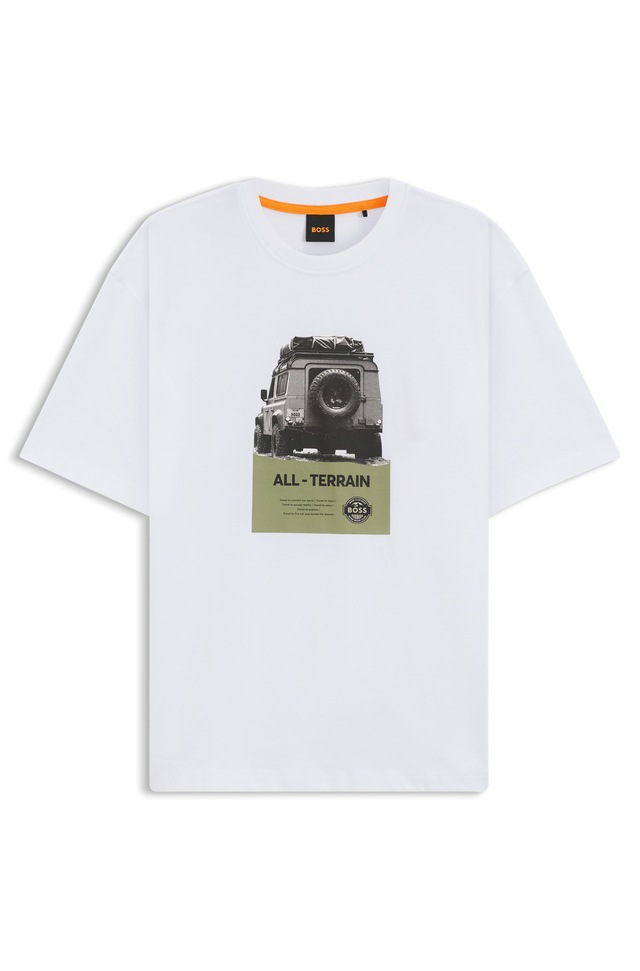 BOSS ORANGE T-Shirt »Te Wagon« mit coolem Fotodruck