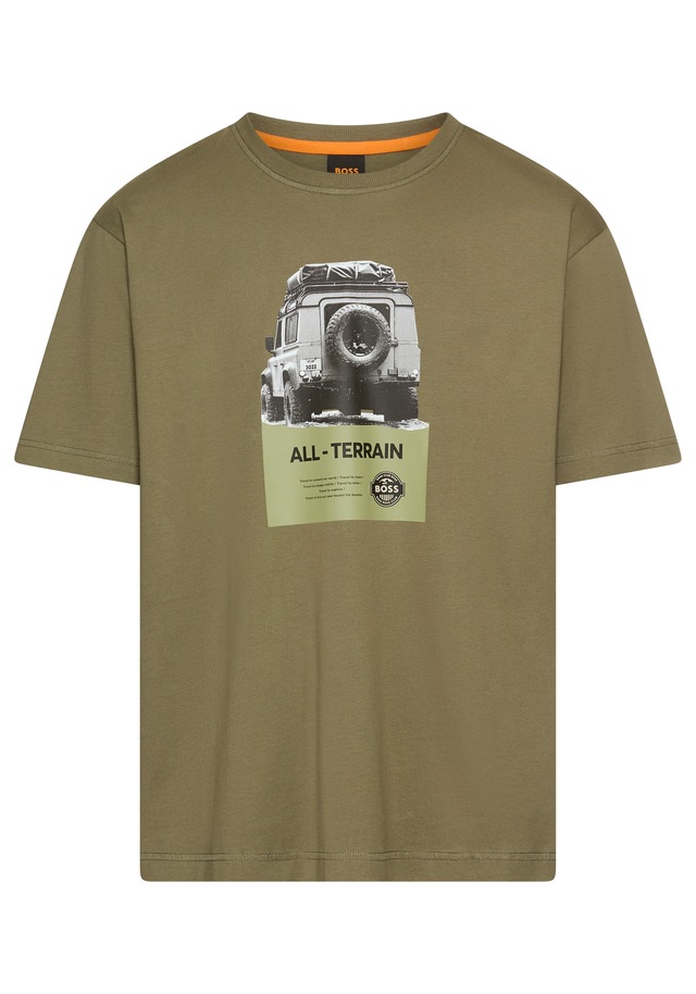 BOSS ORANGE T-Shirt »Te Wagon« mit coolem Fotodruck