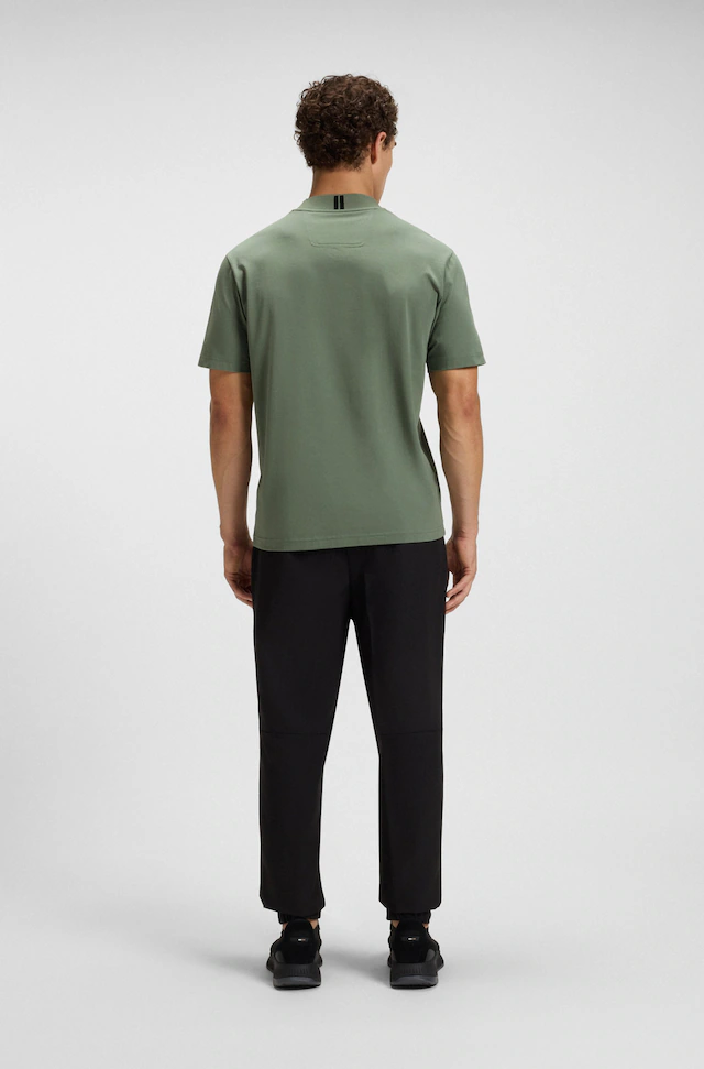 BOSS GREEN T-Shirt »Tee Collar Zone« mit Logo am Ausschnitt
