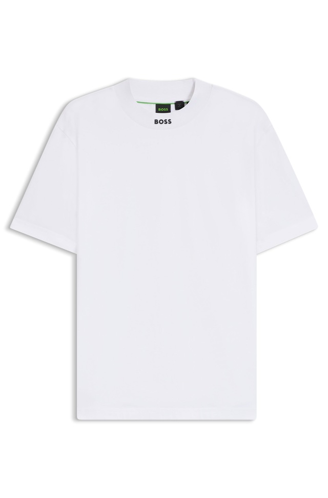BOSS GREEN T-Shirt »Tee Collar Zone« mit Logo am Ausschnitt