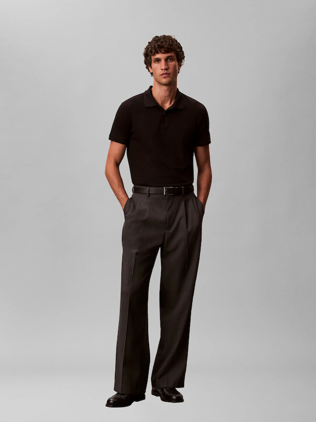 Calvin Klein Poloshirt »SS SLIM REFINED PIQUE POLO« slim fit