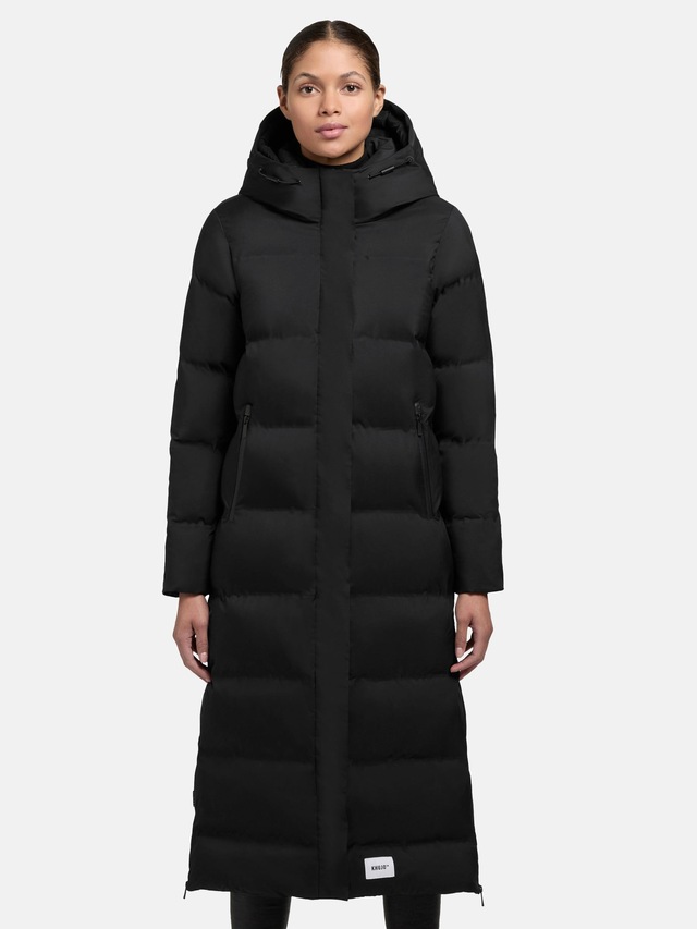 khujo Steppmantel »Mayla2-YM« Warmer Damen Wintermantel mit großer Kapuze